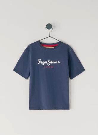 T-shirt com logótipo e corte regular
