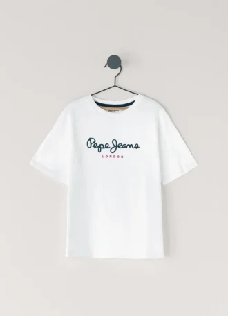 T-shirt com logótipo e corte regular