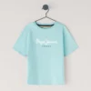 T-shirt com logótipo e corte regular