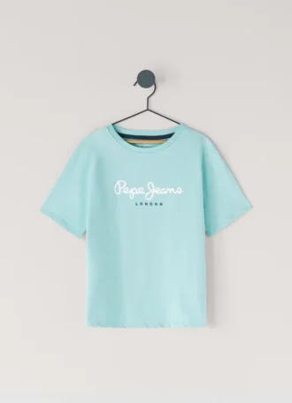 T-shirt com logótipo e corte regular