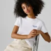 T-shirt com logótipo e corte regular T-shirt com logótipo e corte regular