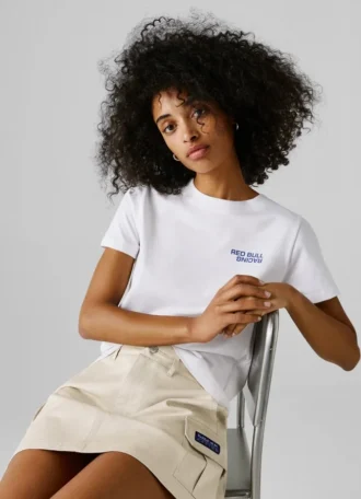 T-shirt com logótipo e corte regular