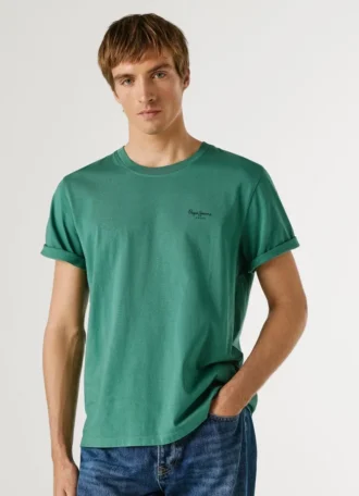 T-shirt com logótipo e corte regular