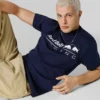 T-shirt com logótipo e corte regular T-shirt com logótipo e corte regular
