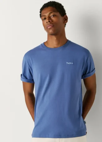 T-shirt com logótipo e corte regular