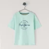 T-shirt com logótipo e corte regular