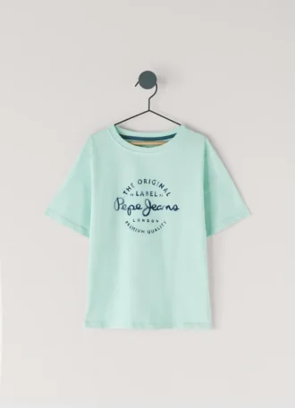 T-shirt com logótipo e corte regular