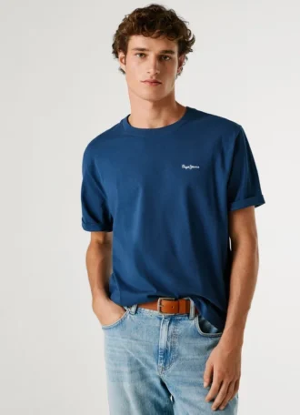T-shirt com logótipo e corte regular
