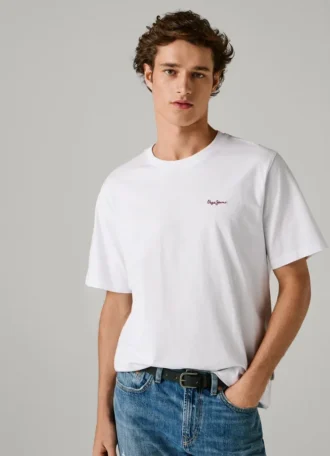 T-shirt com logótipo e corte regular
