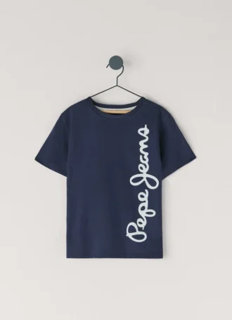 T-shirt com logótipo e corte regular