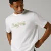 T-shirt com logótipo e corte regular T-shirt com logótipo e corte regular