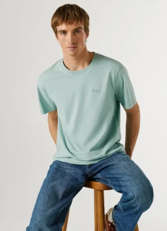T-shirt com logótipo e corte regular