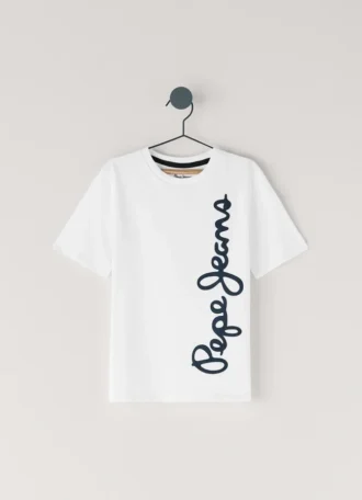T-shirt com logótipo e corte regular