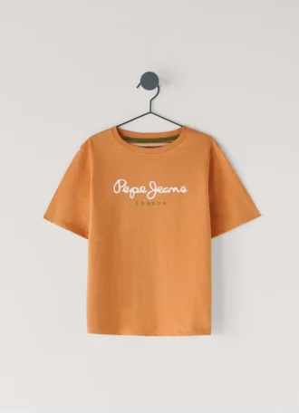 T-shirt com logótipo e corte regular