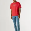 T-shirt com logótipo e corte regular T-shirt com logótipo e corte regular