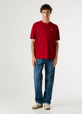 T-shirt com logótipo e corte regular
