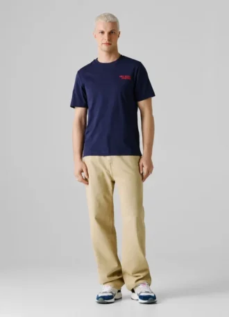 T-shirt com logótipo e corte regular