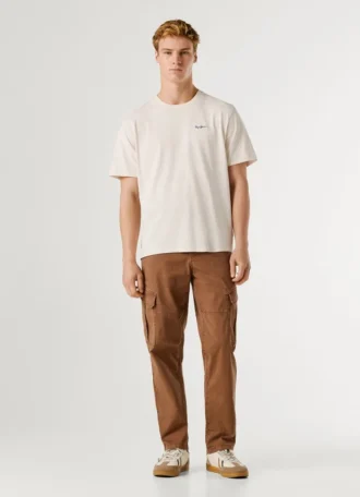 T-shirt com logótipo e corte regular