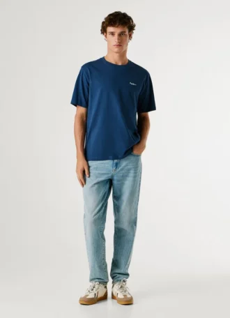 T-shirt com logótipo e corte regular