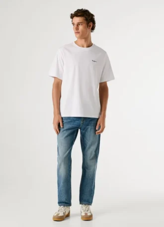 T-shirt com logótipo e corte regular