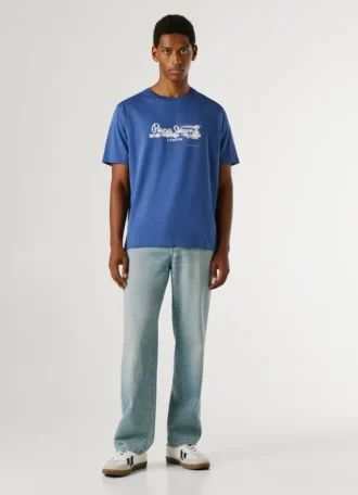 T-shirt com logótipo e corte regular