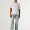 T-shirt com logótipo e corte regular T-shirt com logótipo e corte regular