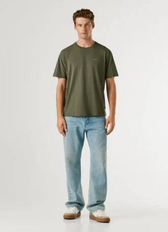T-shirt com logótipo e corte regular