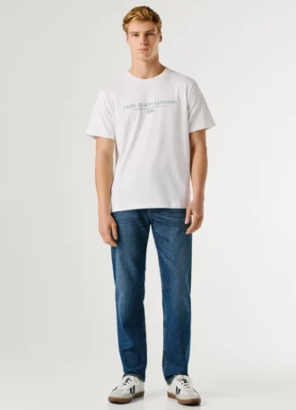 T-shirt com logótipo e corte regular