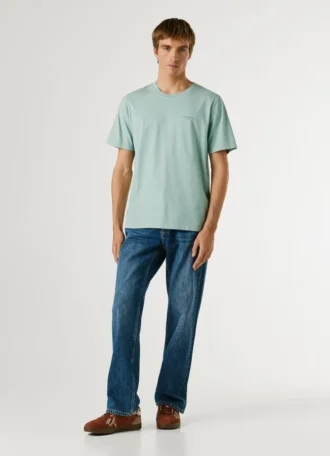 T-shirt com logótipo e corte regular