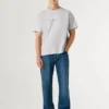 T-shirt com logótipo e corte regular T-shirt com logótipo e corte regular