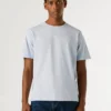 T-shirt com logótipo e corte regular T-shirt com logótipo e corte regular