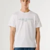 T-shirt com logótipo e corte regular T-shirt com logótipo e corte regular