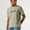 T-shirt com logótipo e corte regular T-shirt com logótipo e corte regular