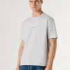 T-shirt com logótipo e corte regular T-shirt com logótipo e corte regular