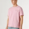T-shirt com logótipo e corte regular T-shirt com logótipo e corte regular