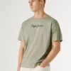 T-shirt com logótipo e corte regular T-shirt com logótipo e corte regular