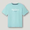 T-shirt com logótipo e corte regular