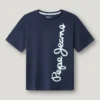 T-shirt com logótipo e corte regular