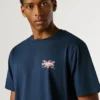 T-shirt com logótipo e corte regular T-shirt com logótipo e corte regular