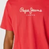 T-shirt com logótipo e corte regular T-shirt com logótipo e corte regular