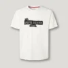 T-shirt com logótipo e corte regular T-shirt com logótipo e corte regular