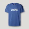 T-shirt com logótipo e corte regular T-shirt com logótipo e corte regular