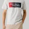 T-shirt com logótipo em efeito gradiente T-shirt com logótipo em efeito gradiente