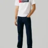 T-shirt com logótipo em efeito gradiente T-shirt com logótipo em efeito gradiente