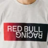 T-shirt com logótipo em efeito gradiente T-shirt com logótipo em efeito gradiente