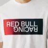 T-shirt com logótipo em efeito gradiente T-shirt com logótipo em efeito gradiente