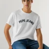 T-shirt com logótipo estampado