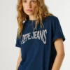 T-shirt com logótipo estampado T-shirt com logótipo estampado