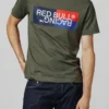 T-shirt com logótipo estampado