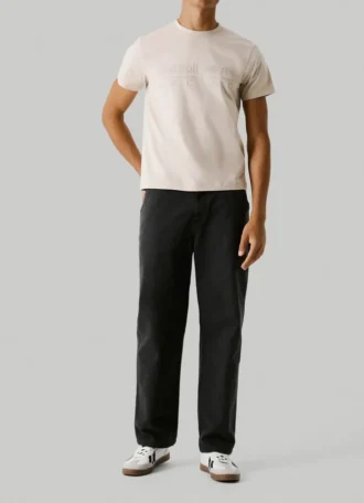 T-shirt com logótipo estampado